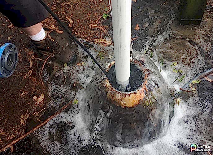 Чистка скважины на воду